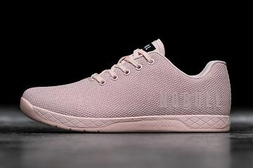 Men's Nobull Blush Heather Trainers Pink | SG L2396I